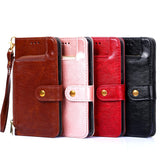 Zipper Bag Leather Phone Case